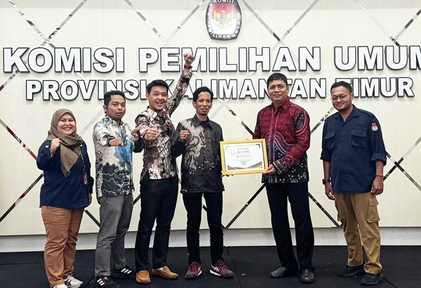 Pengelolaan JDIH Terbaik, KPU Bontang Raih Peringkat Pertama