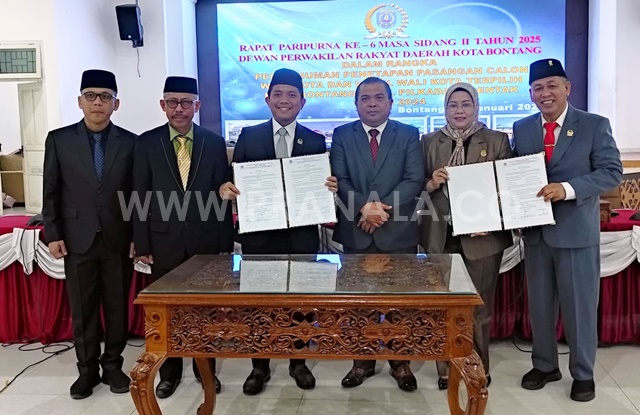 DPRD Bontang Ajukan Pemberhentian dan Penetapan Kepala Daerah Terpilih ke Gubernur