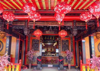 Kelenteng Thien Ie Kong Samarinda Sediakan Sesaji Tradisional untuk Rayakan Tahun Baru Imlek