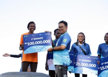 Maratua Run 2025 Sukses Digelar, Pelari Kenya Sabet Juara Utama