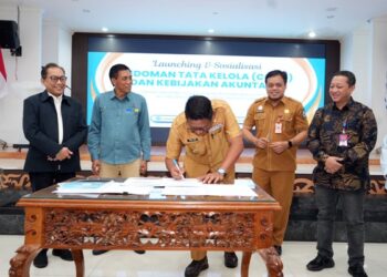 Wali Kota Bontang Resmi Luncurkan Pedoman Tata Kelola dan Kebijakan Akuntansi Perumda AUJ