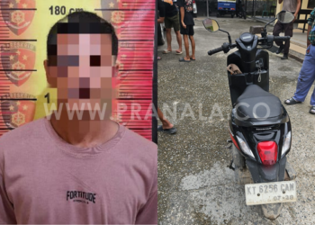 Mahasiswa Nekat Curi Motor, Polres Bontang Amankan Pelaku di Pinggir Jalan