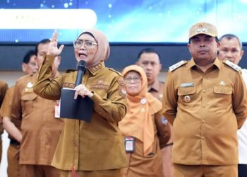 Pemkot Bontang Gelar Apel Gabungan, Wali Kota Neni Sebut Stunting Masih jadi Tantangan Besar