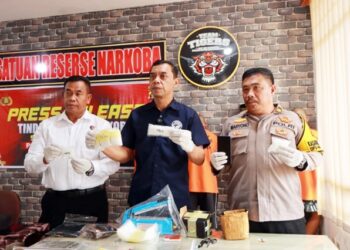 Sabu Setengah Kilo dari Balikpapan, Empat Pelaku di Kukar Dibekuk