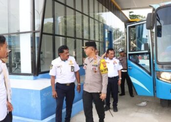 Seluruh Sopir Bus di Bontang Dinyatakan Sehat, Siap Layani Arus Mudik Lebaran