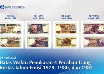 Empat Uang Kertas Ini Dicabut dari Peredaran, Segera Tukarkan sebelum 30 April 2025