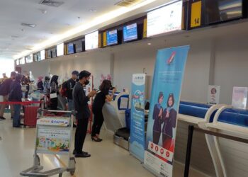 Arus Balik Lebaran Sepi di Bandara APT Pranoto Samarinda Kaltim, Penumpang Turun 21 Persen