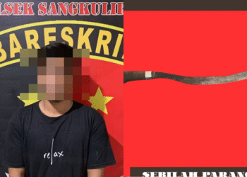 Buron 2 Bulan, Pelaku Penganiayaan di Desa Marukangan Kutim Diciduk saat Tidur