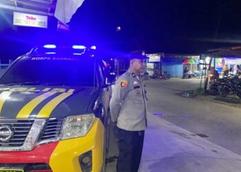 Jelang PSU Pilkada Kukar 2025, Polsek Sebulu Gencarkan Patroli Malam Cegah Konflik