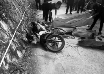 Kecelakaan di Tikungan Tajam Tenggarong Kukar, Kakek dan Cucu Tewas di Tempat