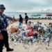 Libur Lebaran, Sampah Menumpuk di Pulau Beras Basah Bontang