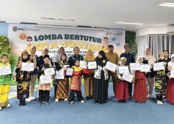 SD 2 YPK Bontang Borong Juara Bertutur, Alfagahzy Tampil Penuh Pesona
