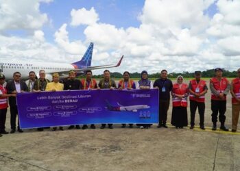 Sriwijaya Air Buka Rute Makassar–Berau–Balikpapan
