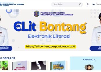 Baca dan Pinjam Buku Semudah Sentuhan Jari, DPK Luncurkan "Elit Bontang"
