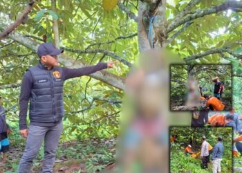 Pemuda di Jembayan Kaltim Ditemukan Tewas Gantung Diri di Pohon Lay