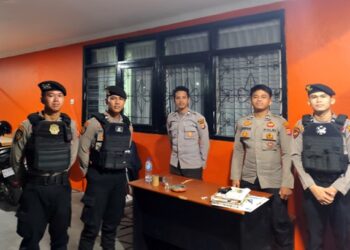 Polres Kukar Tingkatkan Pengamanan Pasca-PSU, Fokus di Bawaslu dan KPU