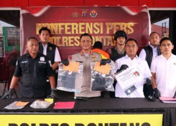 Rupanya sebelum Merampok Hotel CB, Pria Berbas Pantai Bontang Ini Mencuri Kios Susu Setia