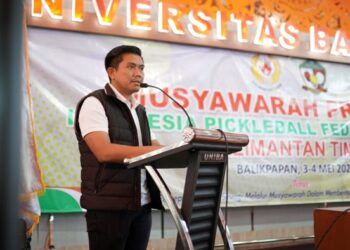 SELAMAT! Andi Faiz Resmi Nahkodai Pickleball Kaltim