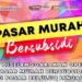Cuma 2 Hari! Pasar Murah di Samarinda, Daging hingga Beras Dijual Harga Miring