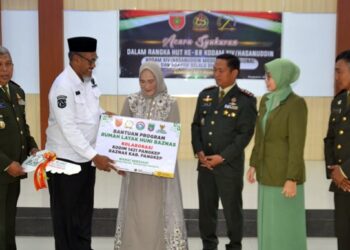 HUT ke-68 Kodam Hasanuddin, Kodim Pangkep Rehab Rumah Tidak Layak Huni dan Syukuran