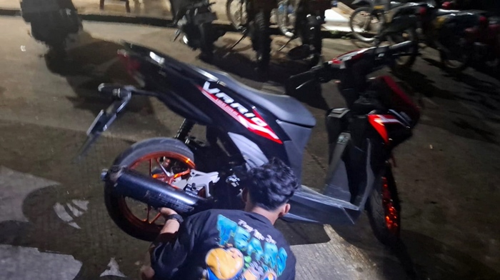 Polresta Balikpapan Sita Knalpot Brong, Pelanggar Diminta Ganti di Tempat