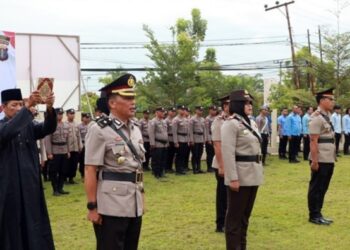 Tiga Pejabat Baru Resmi Jabat Pos Strategis di Polres Berau