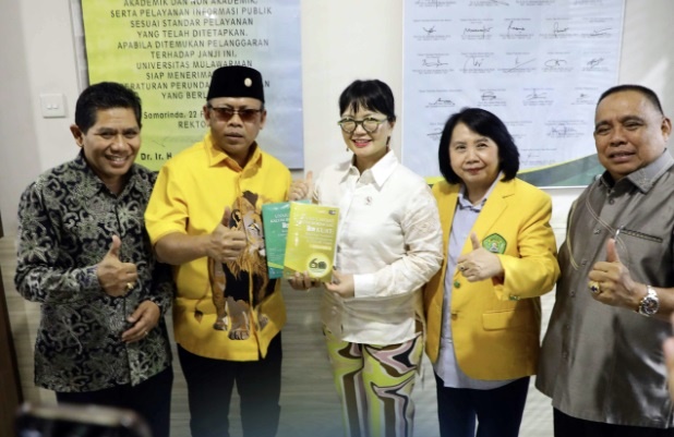 Wamen Stella Christie Kunjungi Polnes dan Politani Samarinda, Dorong Kampus Vokasi jadi Pusat Inovasi Daerah