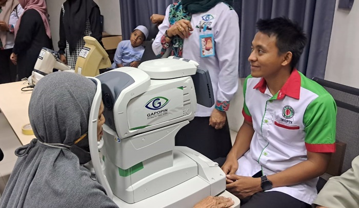 Ribuan Anak Sekolah hingga Lansia di Kaltim Dapat Kacamata Gratis