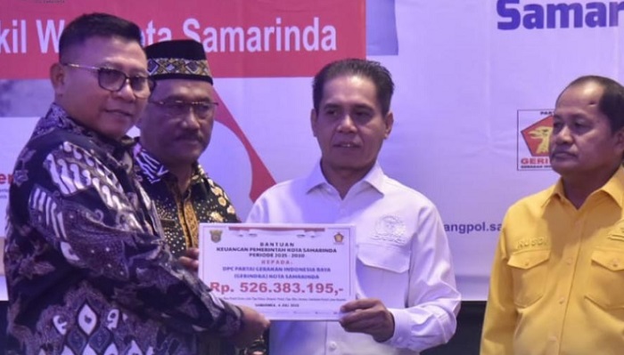 Partai Politik di Samarinda Dapat Rp2,3 Miliar