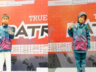 Atlet Binaan Kodim Bontang Sabet Dua Perak di Kejuaraan Taekwondo Internasional