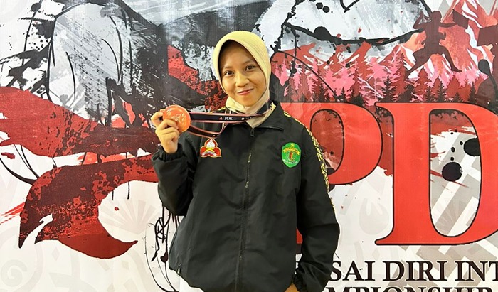 Siswi SMAN 1 Bontang Sabet 2 Perunggu di Kejuaraan Dunia Perisai Diri Lombok
