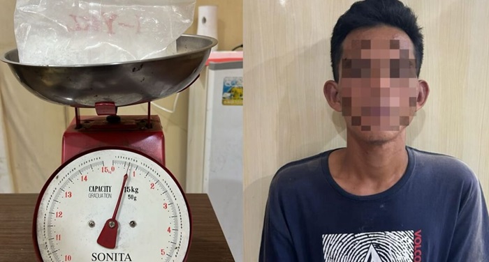 Bawa 700 Gram Sabu di Ransel, Pria asal Bontang Ditangkap di Nunukan