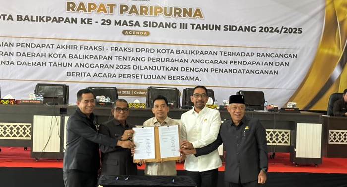 Belanja Daerah Rp4,75 Triliun Disetujui dalam Perubahan APBD Balikpapan 2025, Fokus Infrastruktur