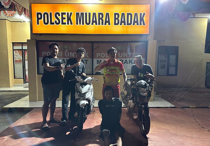 Beraksi di Dua Lokasi, Residivis Curanmor di Muara Badak Dibekuk