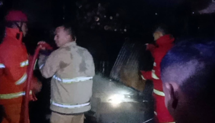 Kebakaran Nyaris Lalap Rumah di Kukar, Diduga Lalai Memasak