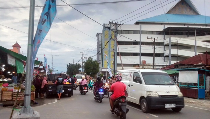PKL di Pasar Tamrin Bontang Diberi Waktu Bongkar Lapak Sendiri, Penertiban Dimulai 19 Agustus