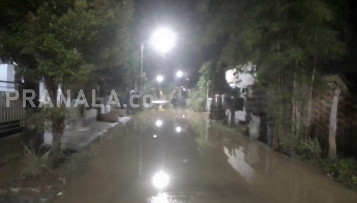 Hujan Singkat, Banjir Kembali Genangi Bontang