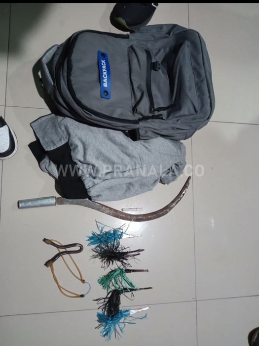 Kedapatan Bawa Celurit dan Busur, Remaja 16 Tahun di Pangkep Diamankan Polisi saat Unjuk Rasa