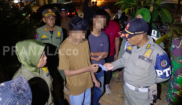 Langgar Jam Belajar Malam, 8 Pelajar di Bontang Terjaring Razia Satpol PP