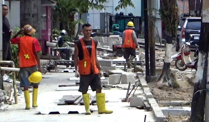 Target 5 Persen per Minggu, Proyek Drainase Ahmad Yani Balikpapan Ditarget Rampung Akhir Tahun