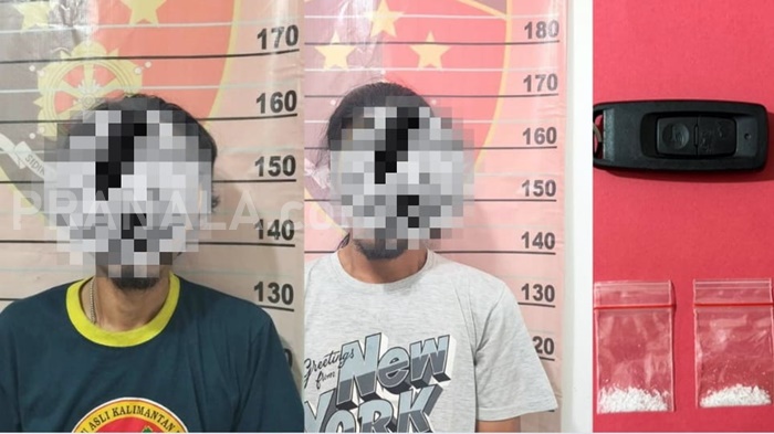 Tiga Tersangka Narkoba Dibekuk Polsek Balikpapan Selatan di Lokasi Berbeda