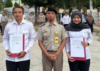 9 PPPK Baru Resmi Bertugas di Kantor Pertanahan Bontang, Hamim: Ini Awal Pengabdian untuk Masyarakat