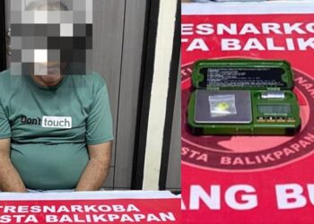 Buat Ricuh di Parkiran Hotel, Pria Balikpapan Ini Ketahuan Bawa Sabu