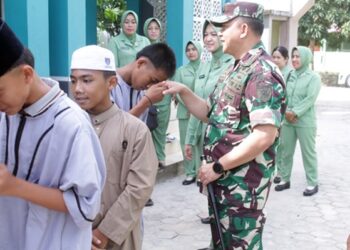 Hangat dan Penuh Haru, Kodim Bontang Berbagi Kasih dengan Anak Panti