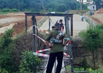 Jembatan Kayu Guntung Bontang Makan Korban, Warga Minta Jembatan Permanen