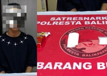 Masuk Penjara Lagi, Residivis Narkoba Balikpapan Simpan Sabu 20 Gram di Kotak Rokok