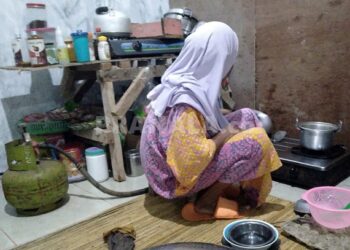 Warga Bontang Lestari Masih Berburu Gas Melon, Belum Tersentuh Jaringan Gas Rumah Tangga