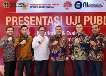 ATR/BPN Masuk Uji Publik KIP 2025, Wamen Ossy Paparkan Strategi Keterbukaan Informasi
