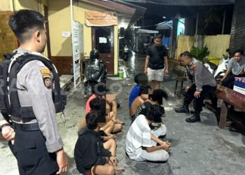 Dua Kelompok Remaja Terlibat Tawuran di Sepinggan Balikpapan, 8 Orang Diamankan Polisi