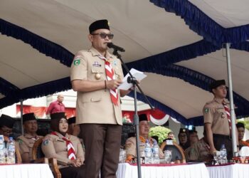 Jambore Daerah Kaltim 2025 Dimulai, 380 Pramuka Penggalang Berkumpul di Kutai Timur